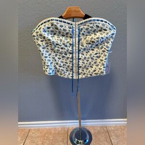 Bailey Rose Floral Corset and Skirt Set